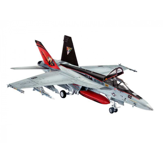 Revell Plastic ModelKit letadlo 03997 - F/A-18 E Super Hornet (1:144)