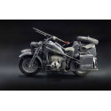 Italeri  Model Kit military 7406 - Zundapp KS 750 with sidecar (1:9)