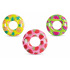 Intex Großer aufblasbarer Ring mit Griffen Durchmesser 107cm 3 Farben in der Box 20x18x6,5cm 9+
