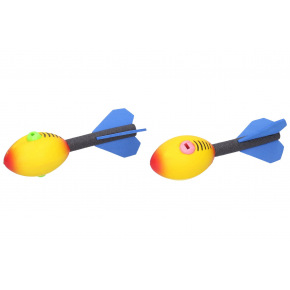 Wiky Wurfpfeil aus Schaumstoff, pfeifend, 16 cm