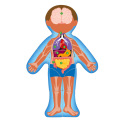 Woody Puzzle "Lidské tělo" - Kluk CZ