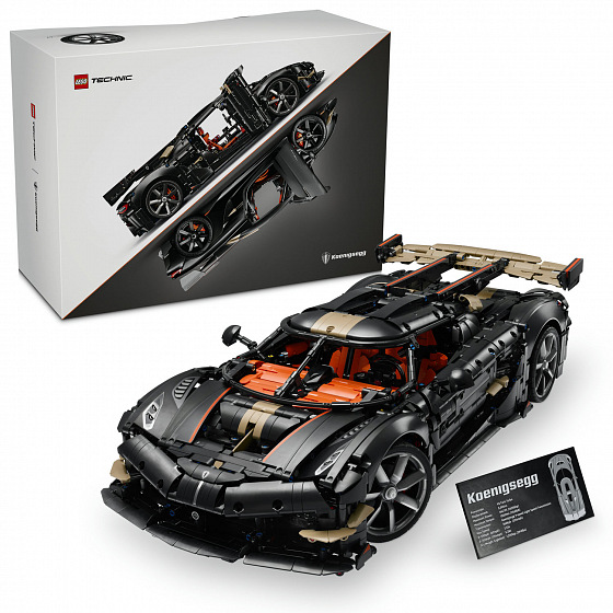 LEGO Technic 42232 Megacar Koenigsegg Sadair's Spear