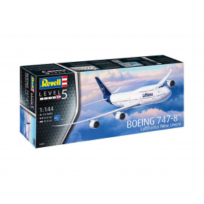 Revell Plastic ModelKit letadlo 03891 - Boeing 747-8 Lufthansa "New Livery" (1:144)