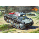 Zvezda Wargames (WWII) Panzer 6102 - Deutscher Panzer II (1:100)