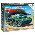 Zvezda Wargames (WWII) Panzer 6155 - Sturmgeschütz III Ausf.B (1:100)