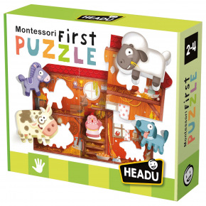 HEADU: Montessori Moje první puzzle - Farma