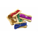 Teddies Švihadlo 2,7m s dřevěnou rukojetí asst mix barev, v sáčku CZ design