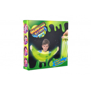 Teddies Kreatívna súprava výroba slizu svietiaca v tme v krabici 20x20x4,5cm