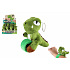 Teddies Bransoletka na rękę dinozaur plusz/plastik 13cm 12szt w pudełku