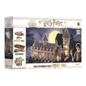 Trefl Stavějte z cihel Harry Potter - Velká síň stavebnice Brick Trick v krabici 40x27x9cm