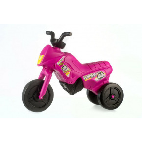 Teddies rowerek biegowy jeździk dziecięcy Enduro Yupee różowy mały