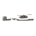 SIKU Military - Traktor z czołgiem