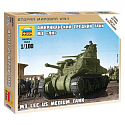 Zvezda Wargames (WWII) tank 6264 - M-3 Lee US stredný tank (1:100)