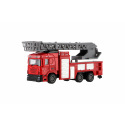 Teddies Auto hasiči plast 13-16cm na zpětné natažení 3 druhy
