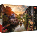 Trefl Puzzle Premium Plus - Photo Odyssey:Klein-Venedig in Colmar, Frankreich 1000 Teile 68,3x48cm in Schachtel 40x27