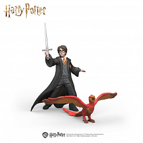 Schleich Harry Potter - Harry i Fawkes z mieczem