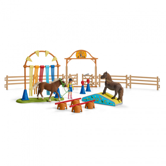 Schleich 42481 Tréning v agility pre poníky