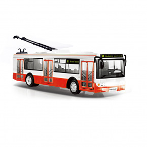 Rappa Trolejbus ktorý hlási zastávky po slovensky 28 cm