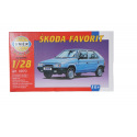 Směr Smer modely plastové auto Škoda Favorit 1:28