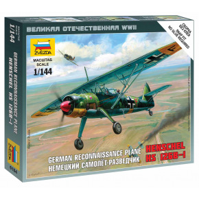Zvezda Wargames (WWII) letadlo 6184 - Henschel HS-126B (1:144)