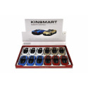 Teddies Auto Kinsmart Bugatti Mistral kov/plast 13cm na zpětné natažení 4 barvy