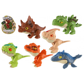 Teddies Dinosaurus kousací plast 8cm mix druhů