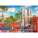 Trefl Puzzle Premium Plus - Teatime: Blick auf London 1000 Teile 68,3x48cm in Schachtel 40x27x6cm