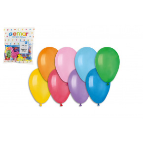 Smart Balloons Balonek/Balonky nafukovací 7" průměr 19cm 100ks v sáčku karneval