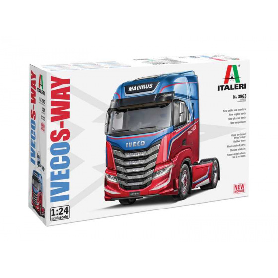 Italeri Model Kit truck 3963 - Iveco Stralis S-Way (1:24)