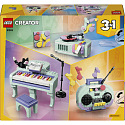 LEGO Creator 3v1 31392 Hudební dekorace: Klavír s kočkou