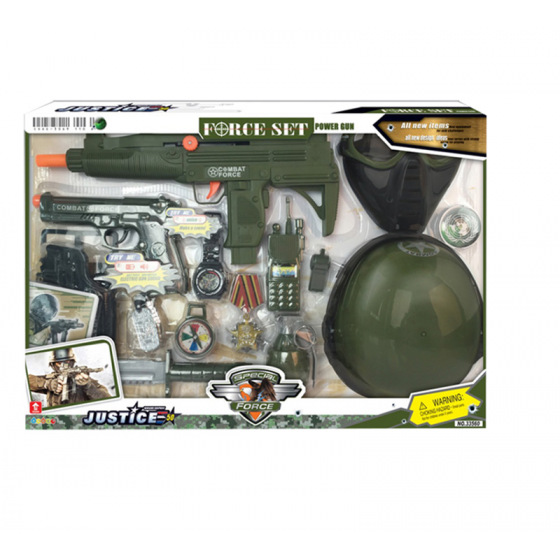 Starx Mac Toys Vojenská sada s helmou