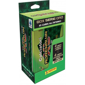 Panini SERIE A 2025/2026 - ADRENALYN karty - plechová krabička (hranatá)