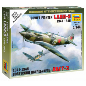 Zvezda Wargames (WWII) Samolot 6118 - Radziecki myśliwiec LaGG-3 (1:144)