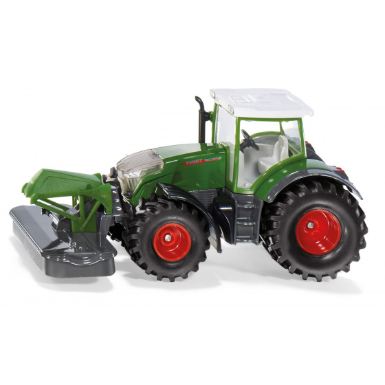 SIKU Farmer - traktor Fendt 942 Vario s předním sekacím nástavcem 1:50