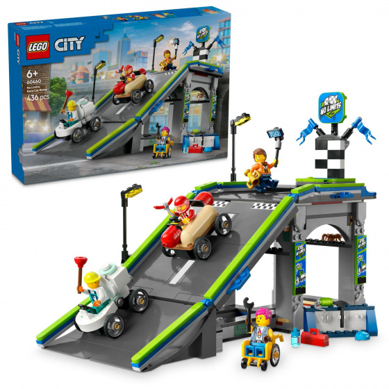 LEGO City 60460 Deine Regeln: Rennstrecke mit Rampen