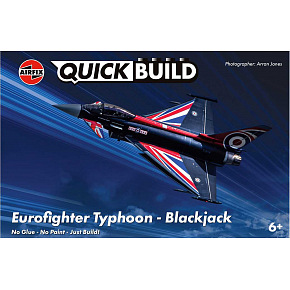 Airfix Quick Build letadlo J6059 - Eurofighter Typhoon (Blackjack)