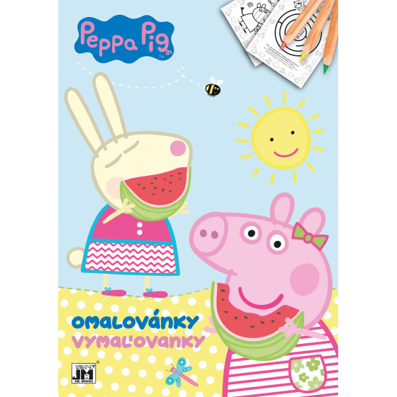 Jiri Models Omalovánka A4 Prasátko Peppa