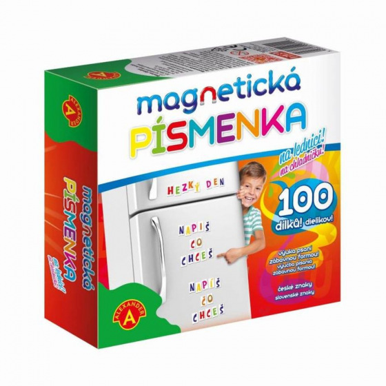 PEXI Alexander Magnetická písmena na lednici