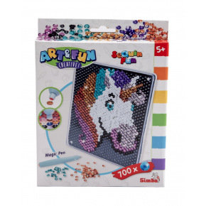 Simba A&F Obrázek z flitrů Jednorožec