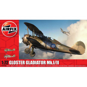 Airfix Classic Kit letadlo A02052A - Gloster Gladiator Mk.I/Mk.II (1:72)