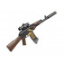 Wiky Puška AK-47 s patronami a pěnovými náboji 91 cm
