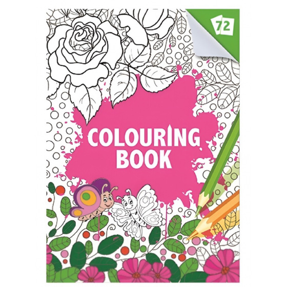 Rappa Kniha omalovánek 72 stran A4 království