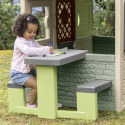 Smoby Stół piknikowy Smoby Life z ławkami do domku zabaw