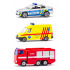 SIKU česká verze - set mix policie, hasiči, ambulance