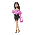 Mattel Barbie DELUXE STYLE MODELKA V TOPU S ODHALENÝMI RAMENY A SUKNI