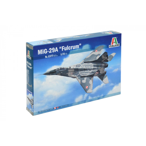 Italeri Model Kit letadlo 1377 - MIG29 "FULCRUM" (1:72)