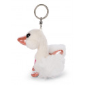 NICI klíčenka Love Bílá labuť 8cm, GREEN