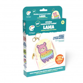 Mac Toys ARTO DIY Přívěsek diamantové tvoření - Lama