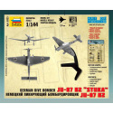 Zvezda Wargames (WWII) Flugzeug 6123 - Junkers JU-87 Stuka (1:144)