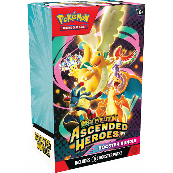 Pokémon Company Pokémon TCG: ME02.5 Ascended Heroes - Booster Bundle